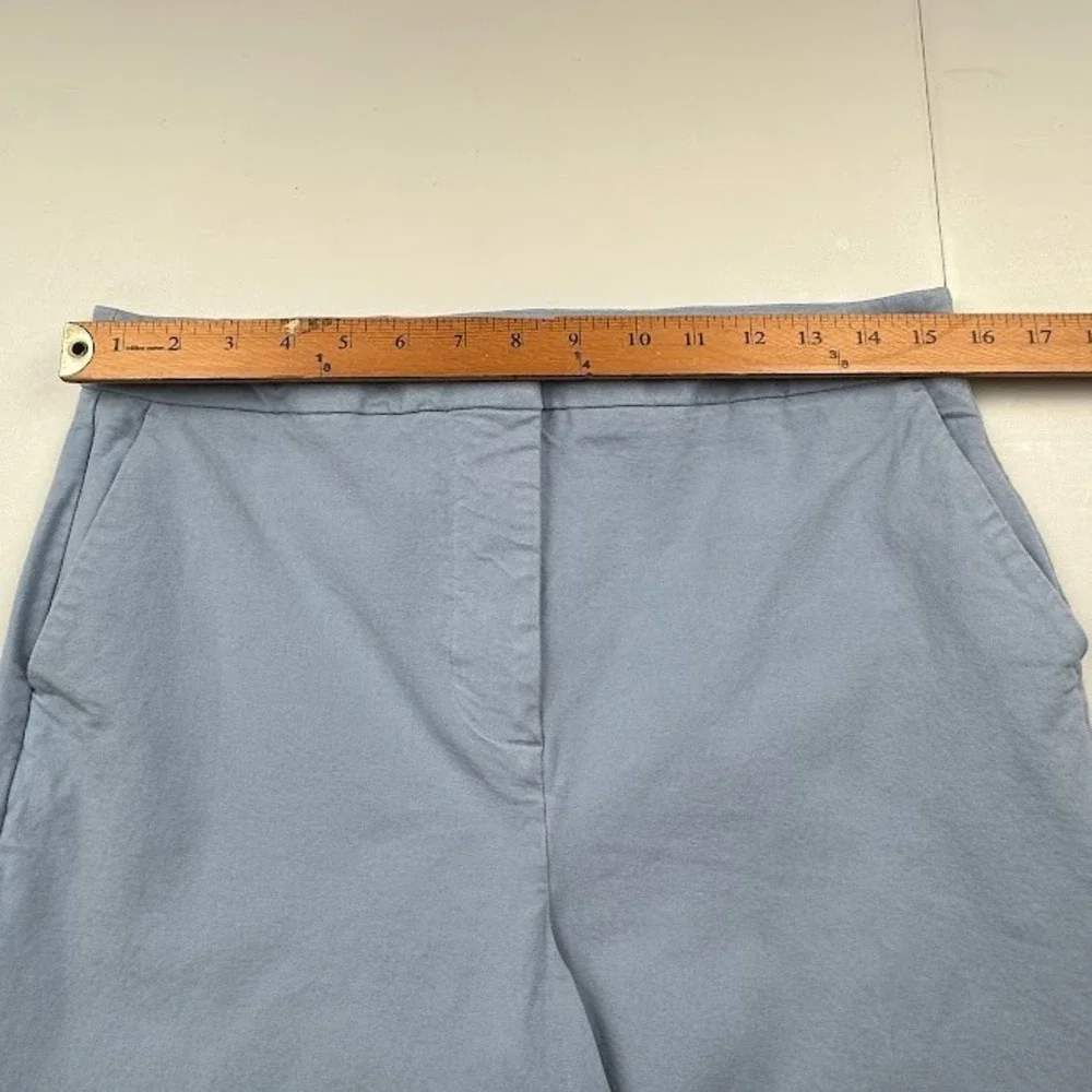 Boden Pants Womens 10R Blue Bi-stretch Tapered Ankle Trouser Stretch Career